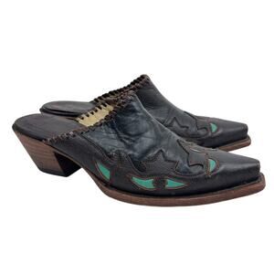 Corral Leather Mules